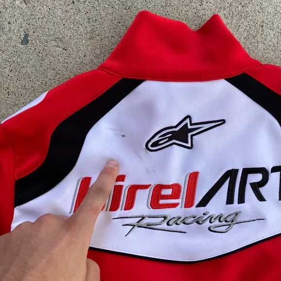 Red & White Alpinestars Racing Jumper - Picture 5 of 8